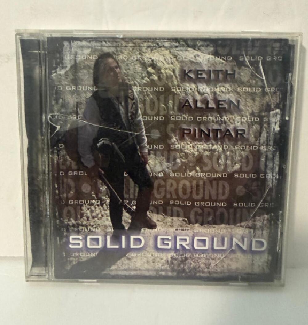 Keith Allen Pintar Solid Ground CD 1998 Christian Rock Calvary Chapel Music Rare